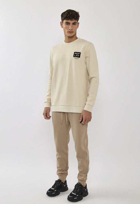 Replay tracksuit ריפלי חליפה 2 חלקים בצבע חום קאמל